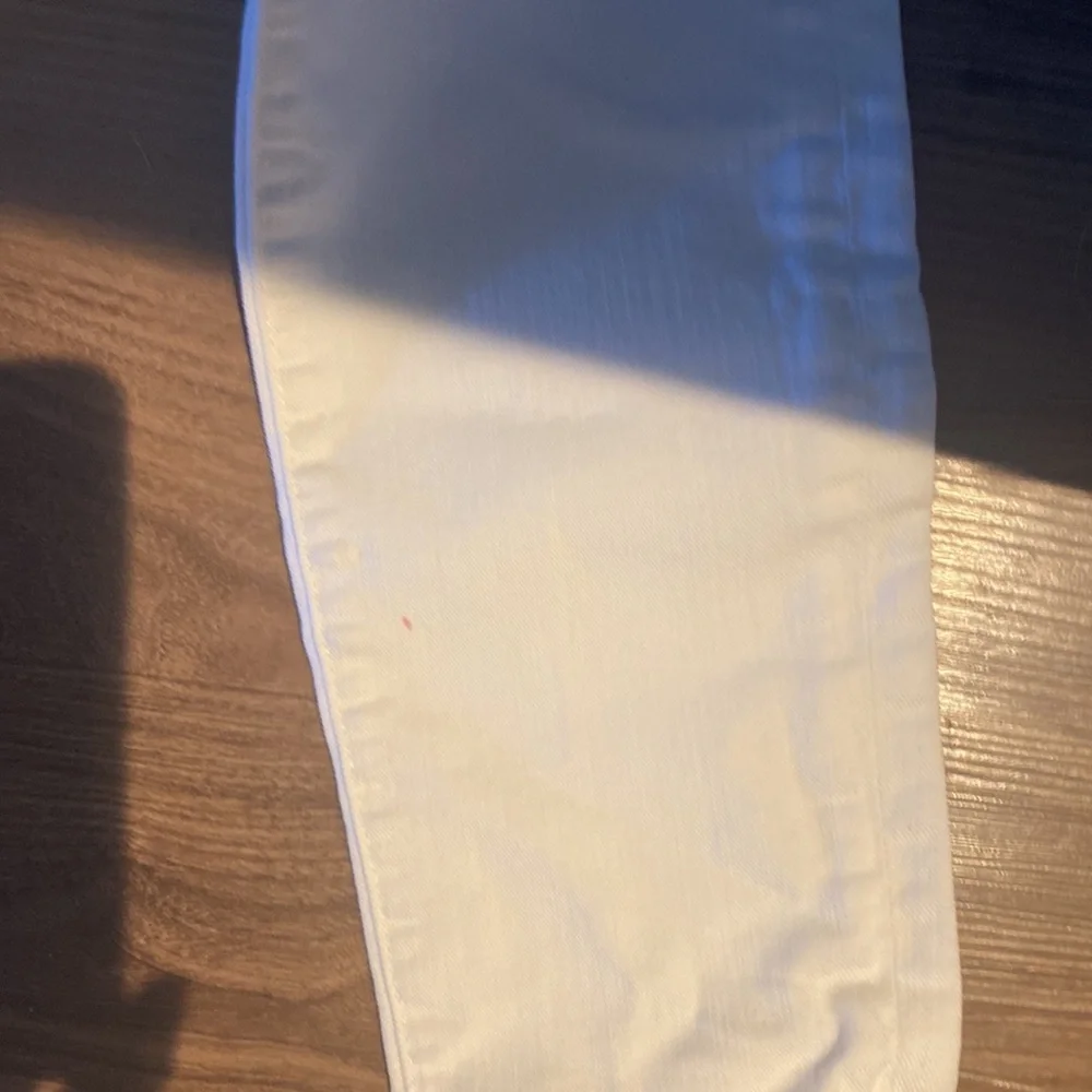 7 for all man kind white skinny denim jeans 27 - Picture 4 of 6